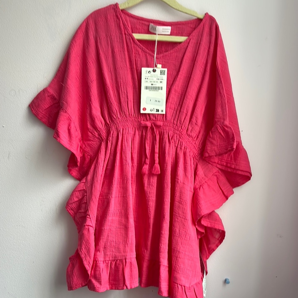 Girl’s Pink Swim Cover-up